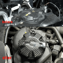 Load image into Gallery viewer, BMW MPerformance Carbon Fiber Radiator/Coolant Cap Cover