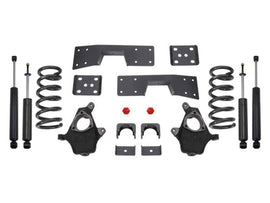 MaxTrac 99-06 GM C1500 2WD V6 4in/6in Lowering Spindle Kit