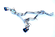 Load image into Gallery viewer, Invidia 2019+ Toyota Supra Dual N1 w/ Valve Rolled Titanium Tip Cat-back Exhaust