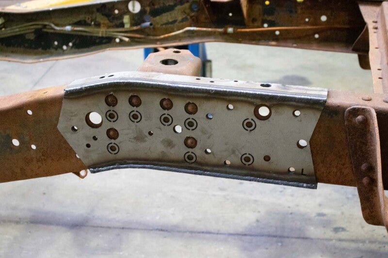 Rust Buster 73-87 Chevy C10 Mid Rear Frame Repair Kit - Right