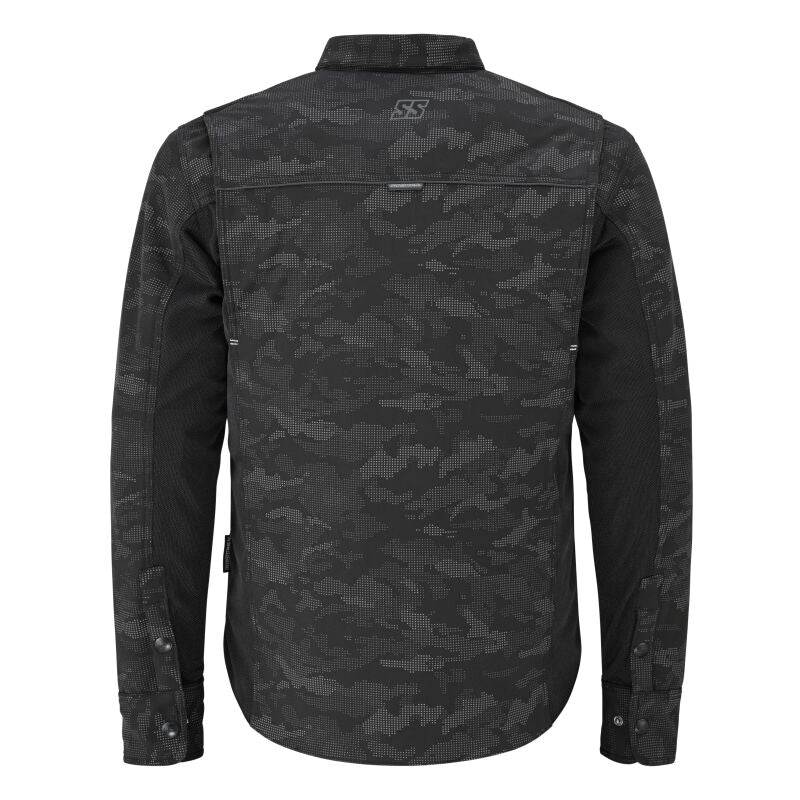 Speed and Strength True Grit Mesh Moto Shirt Reflective Camo/Black - 2XL