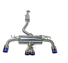 Load image into Gallery viewer, REMARK 2023+ Toyota GR Corolla Elite Spec Quad Tip Full Titanium Cat Back Exhaust