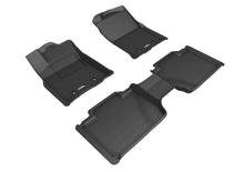 Load image into Gallery viewer, 3D MAXpider 2018-2020 Toyota Tacoma Access Cab Kagu 1st &amp; 2nd Row Floormats - Black