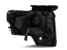 Load image into Gallery viewer, Raxiom 09-14 Ford F-150 G2 Super White LED Halo Projector Headlights- Black Housing- Clear Lens