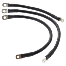 Load image into Gallery viewer, All Balls Racing 04-06 Harley FXD Super Glide Battery Cable Kit Black