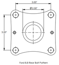 Load image into Gallery viewer, DSS 15-24 Ford F150 4WD Regular Cab Short Bed 4in. Aluminum Driveshaft
