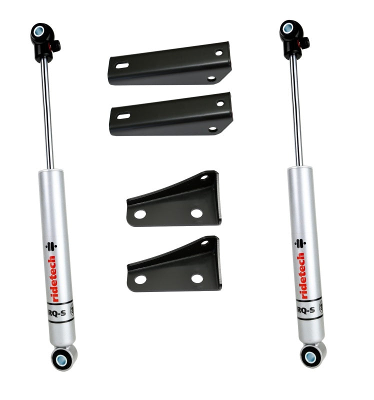 Ridtech 63-72 Chevy C10 w/ 4in Drop RQ-S Shock Kit - Rear