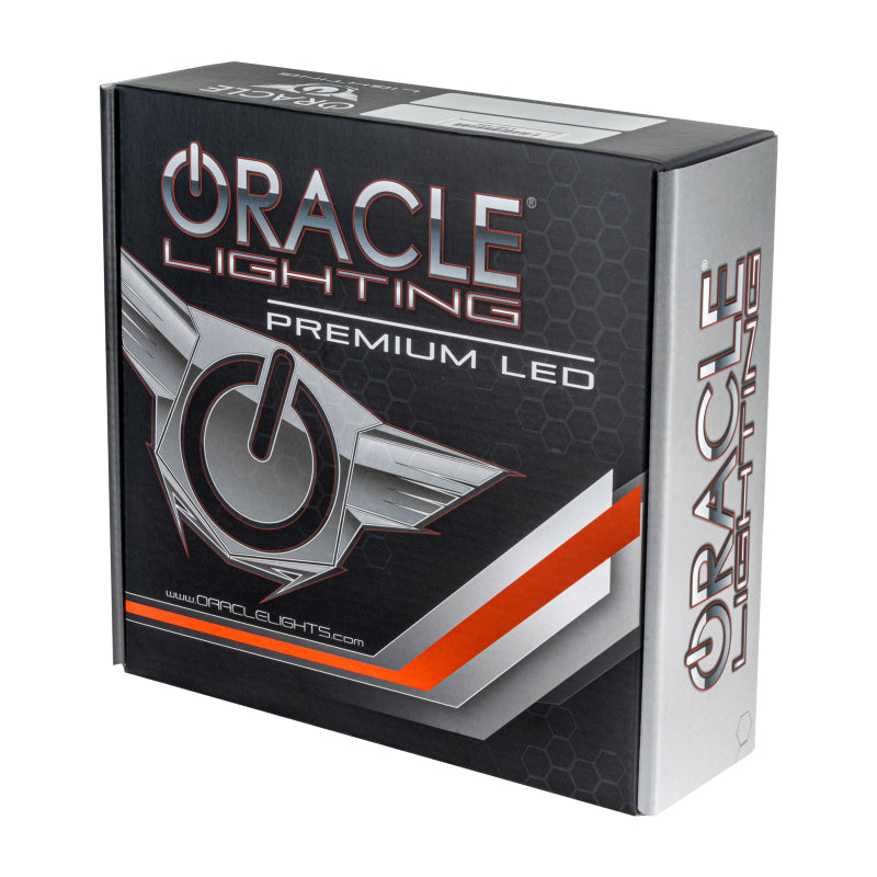 Oracle Jeep Wrangler JL/Gladiator JT LED Surface Mount Fod Light Halo Kit - Amber