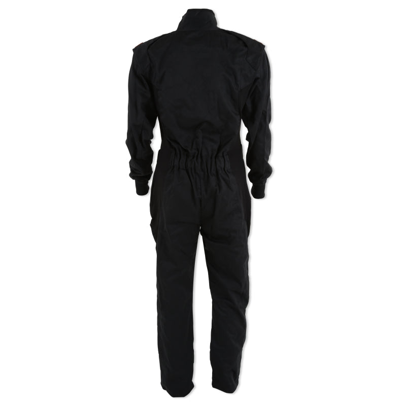 RaceQuip Black Chevron-1 Suit - SFI-1 3XL