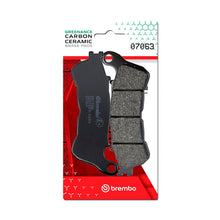 Load image into Gallery viewer, Brembo OE Honda Forza/Suzuki Sixteen/Suzuki Uh/Suzuki Ux Carbon Ceramic Brake Pad - Front