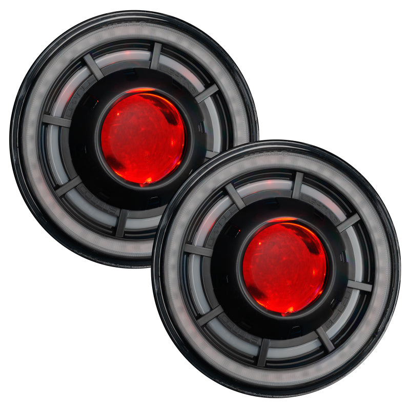 ORACLE Lighting 07-18 Jeep Wrangler JK Oculus 7in. ColorSHIFT Bi-LED Projector Headlights NO RETURNS