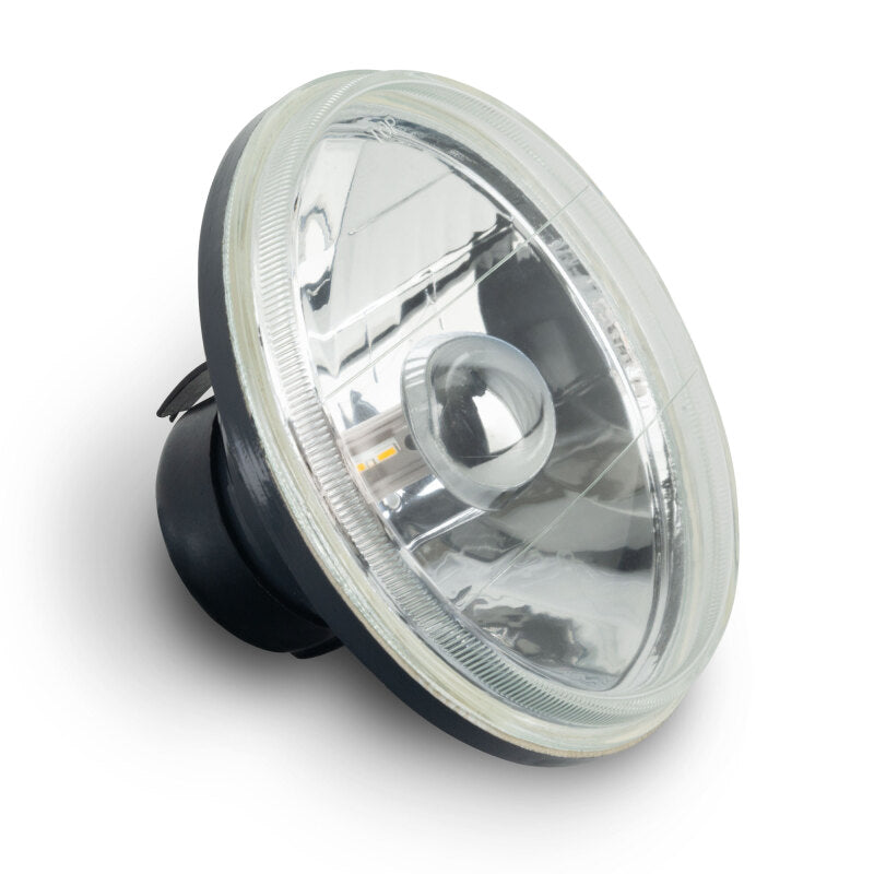 Oracle 7 IN. Sealed Beam Glass Lens Headlight – Non-Halo (Compatible with H4 LED Bulbs)