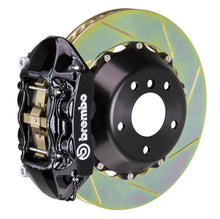 Load image into Gallery viewer, Brembo 12-21 Grand Cherokee SRT8 Rr GT BBK 4Pist Cast 380x28 2pc Rotor Slotted Type1-Black