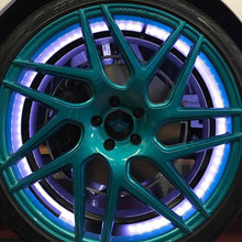 Load image into Gallery viewer, Oracle LED Illuminated Wheel Rings - ColorSHIFT - 15in. - ColorSHIFT No Remote NO RETURNS