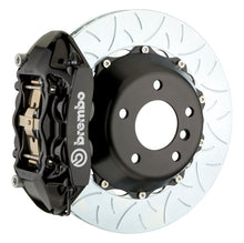 Load image into Gallery viewer, Brembo 07-13 X5 Rear GT BBK 4 Piston Cast 380x28 2pc Rotor Slotted Type3-Black