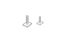 Load image into Gallery viewer, Thule Adapter Kit - Mounts 598/597 Bike Racks to Xsporter/Rapid Aero Load Bars - Black