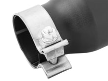 Load image into Gallery viewer, aFe MACH Force-XP 409 SS Single Wall Universal Clamp On Exhaust Tip - Black