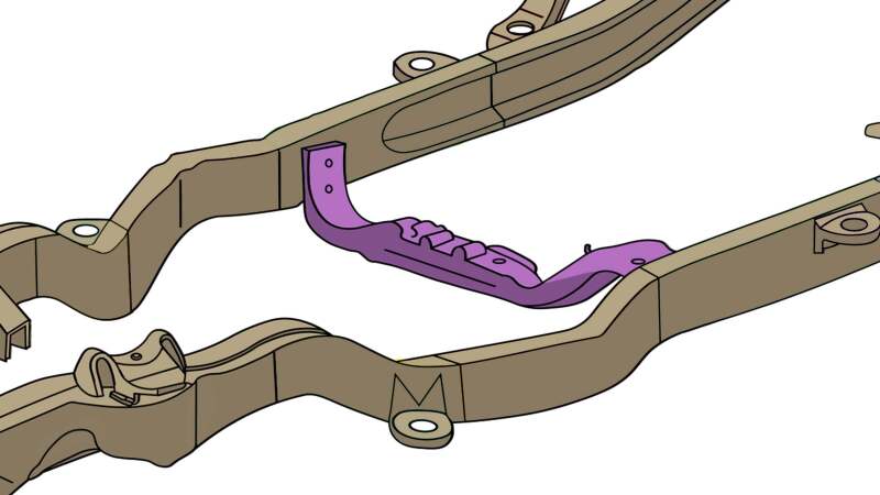 Rustbuster Transmission Crossmember