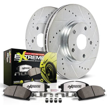 Load image into Gallery viewer, Power Stop 2011 Hyundai Equus Front Z26 Street Warrior Brake Kit