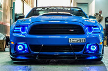 Load image into Gallery viewer, Oracle 10-12 Ford Mustang LED Headlight Projector Halo Kit - UV/Purple