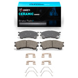 R1 93-03 Ford Probe Front Ceramic Pads & Hardware Kit