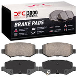 DFC 22-25 Chevrolet Groove (Mexico) Rear 3000 Ceramic Brake Pads