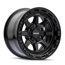 Load image into Gallery viewer, Mayhem 8306 Ridgeline 17x8.5 / 6x139.7 BP / 6mm Offset / 106.1mm Hub Satin Black Wheel