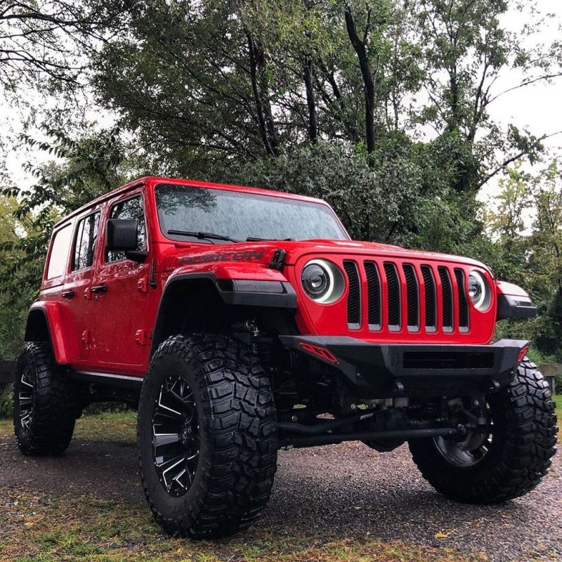 Oracle Oculus Bi-LED Projector Headlights for Jeep JL/Gladiator JT - Satin Silver - 5500K NO RETURNS