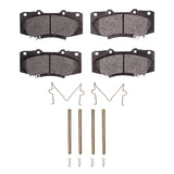 DFC 13-15 Toyota Hilux (Mexico) Front 3000 Semi-Metallic Brake Pads and Hardware Kit