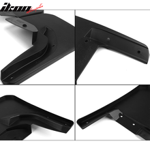 Load image into Gallery viewer, 2018-2019 Jeep Wrangler JL JLU 4PCS Front Rear Splash Guard Flares PP