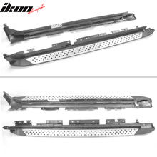 Load image into Gallery viewer, 2011-2017 BMW X3 F25 Black Silver 2PCS Running Boards Side Step Bars