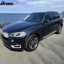 Load image into Gallery viewer, 2014-2018 BMW X5 F15 OEM Style Silver Black Running Boards Aluminium