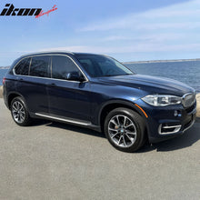Load image into Gallery viewer, 2014-2018 BMW X5 F15 OEM Style Silver Black Running Boards Aluminium
