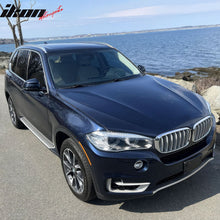 Load image into Gallery viewer, 2014-2018 BMW X5 F15 OEM Style Silver Black Running Boards Aluminium