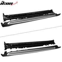 Load image into Gallery viewer, 2015-2019 BMW X6 F16 Black &amp; Silver 2PCS Running Boards Side Step Bars