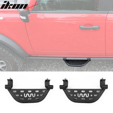 Load image into Gallery viewer, 2021-2025 Ford Bronco 2/4 Dr Black Rock Rail Side Step Tungsten Steel