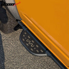 Load image into Gallery viewer, 2021-2025 Ford Bronco 2/4 Dr Black Rock Rail Side Step Tungsten Steel