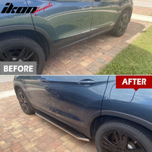 Load image into Gallery viewer, 2016-2022 Honda Pilot V2 Style Black Chrome Running Board Aluminum ABS