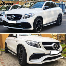 Load image into Gallery viewer, 2016-2019 Benz C292 GLE-Class Black Silver Running Board Side Step Bar