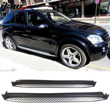 Load image into Gallery viewer, 2006-2011 Benz W164 ML320 ML350 ML550 OE Silver Running Board Aluminum