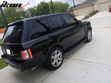 Load image into Gallery viewer, 2003-2012 Land Rover Range Rover OE Silver Rubber Black Running Board