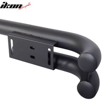 Load image into Gallery viewer, 1976-2006 Jeep Wrangler CJ OE Black Double Tube Rear Bumper Bar Steel