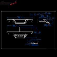 Load image into Gallery viewer, Universal Pick Up Trunk V2 Black Powder Coated Step Bumper Guard Steel