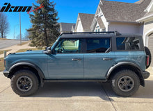 Load image into Gallery viewer, 2021-2025 Ford Bronco Top Roof Rack Rails Cross Bars Aluminum