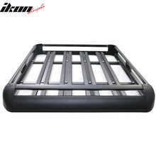 Load image into Gallery viewer, Universal Black Roof Rack Luggage Carrier W/ Cross Bar Aluminum