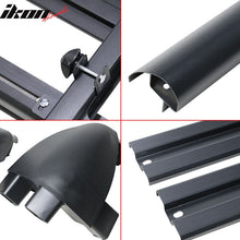 Load image into Gallery viewer, Universal Black Roof Rack Luggage Carrier W/ Cross Bar Aluminum