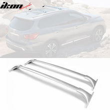 Load image into Gallery viewer, 2014-2020 Nissan Rogue OEM Style Silver Roof Rack Cross Bar Aluminum