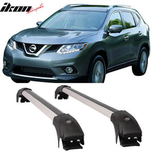 Load image into Gallery viewer, 2014-2020 Nissan Rogue OE Luxury Black Roof Rack Cross Bar Aluminum