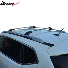 Load image into Gallery viewer, 2014-2020 Nissan Rogue OE Luxury Black Roof Rack Cross Bar Aluminum