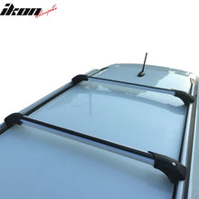 Load image into Gallery viewer, 2014-2020 Nissan Rogue OE Luxury Black Roof Rack Cross Bar Aluminum